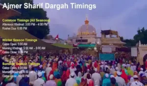 khwaja garib nawaz dargah opening time entrance view during evening ziyarat